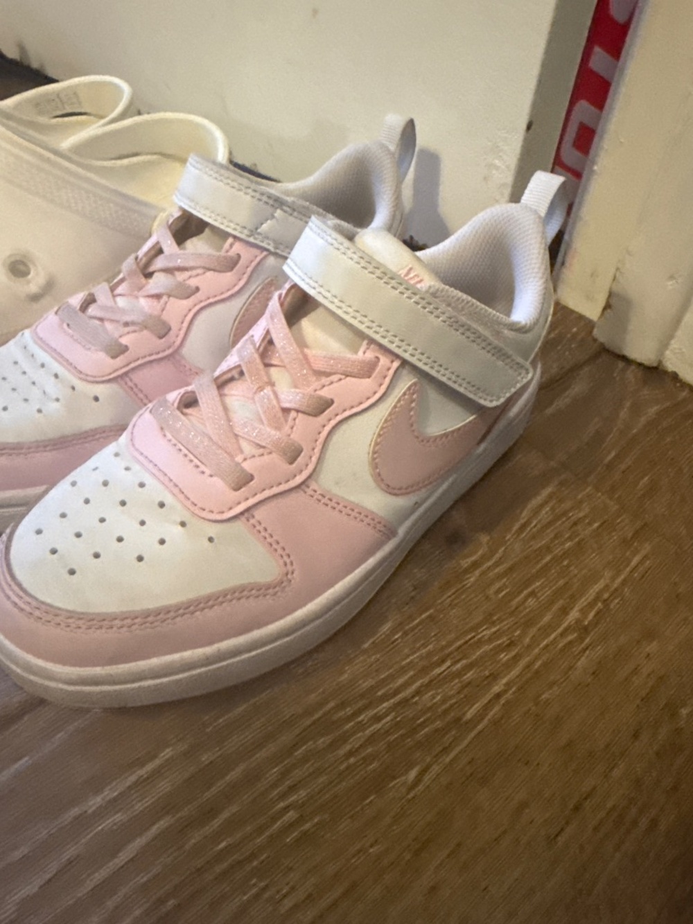 Size 1 Nike girl shoes